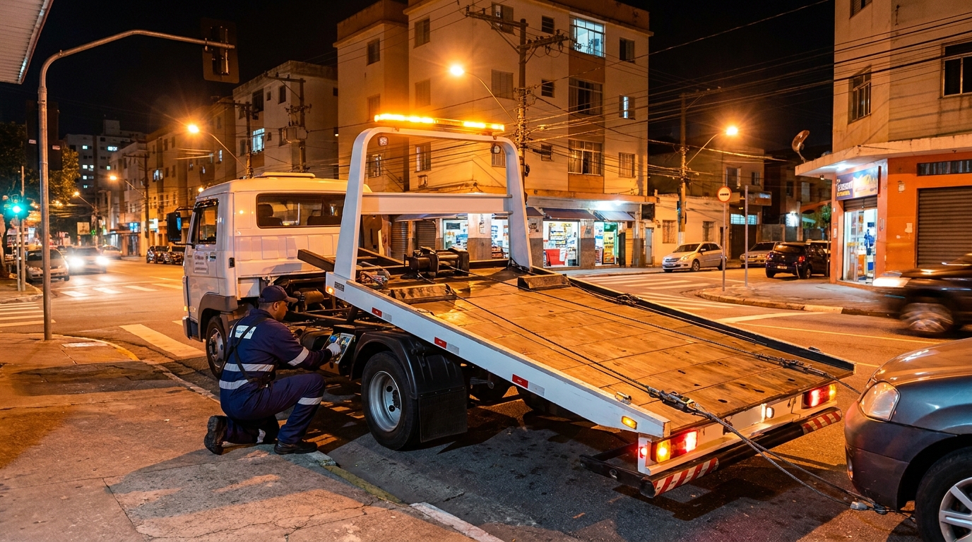 Guincho 24h profissional em Palhoça‑SC