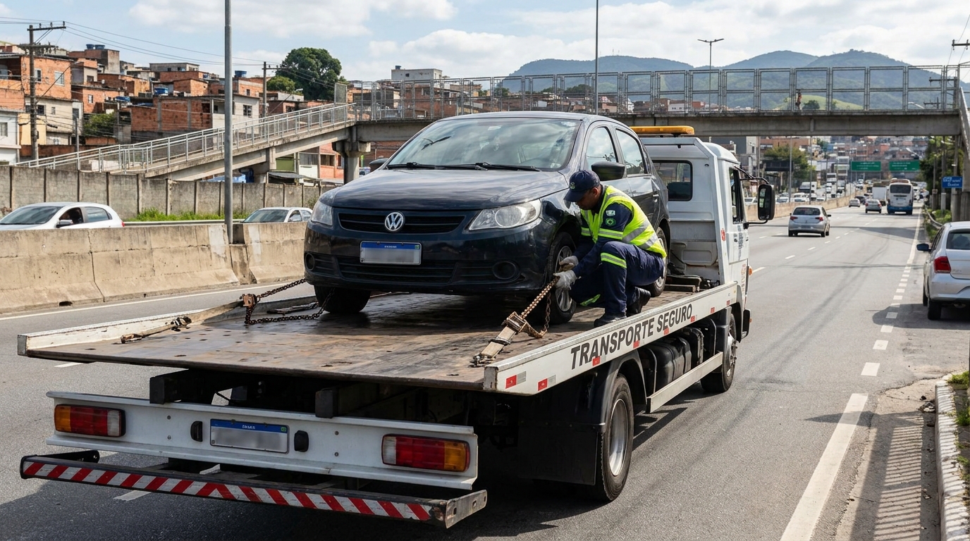 Logística para Veículos Parados em Palhoça‑SC