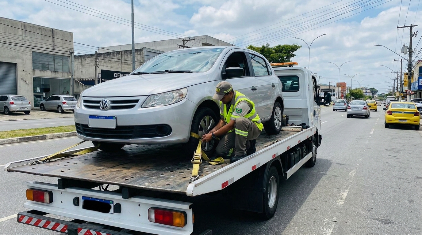 Recolhimento após Colisão em Palhoça‑SC