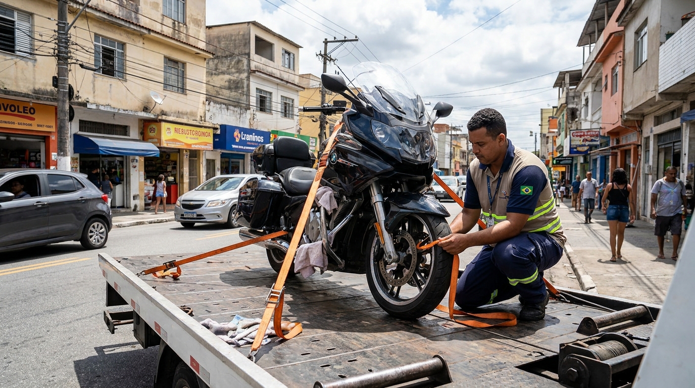 Remoção de Moto em Pane em Palhoça‑SC