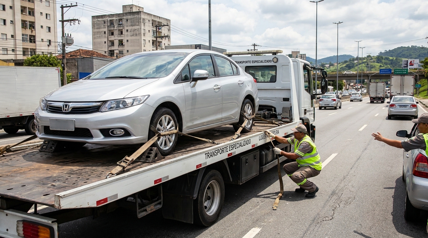 Transporte de Motocicletas em Palhoça‑SC